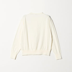 ＜1_OF MINE＞クルーネック ニット カーディガン