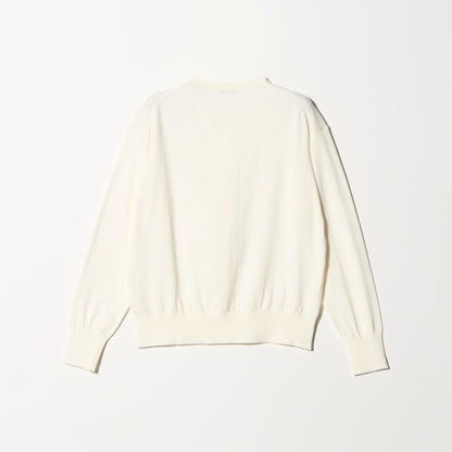 ＜1_OF MINE＞クルーネック ニット カーディガン