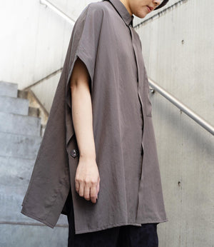 ボックスオーバーサイズシアーシャツ