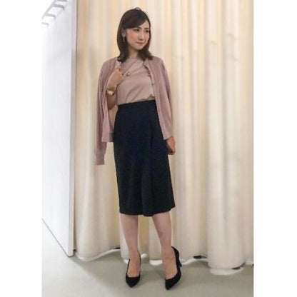 クルーネックカーディガン