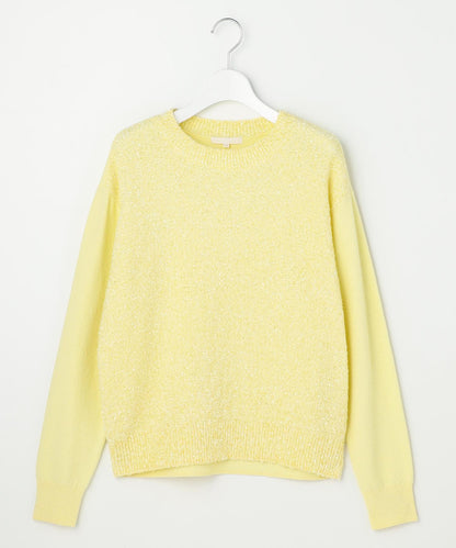 ブークレミックスツイード ニット