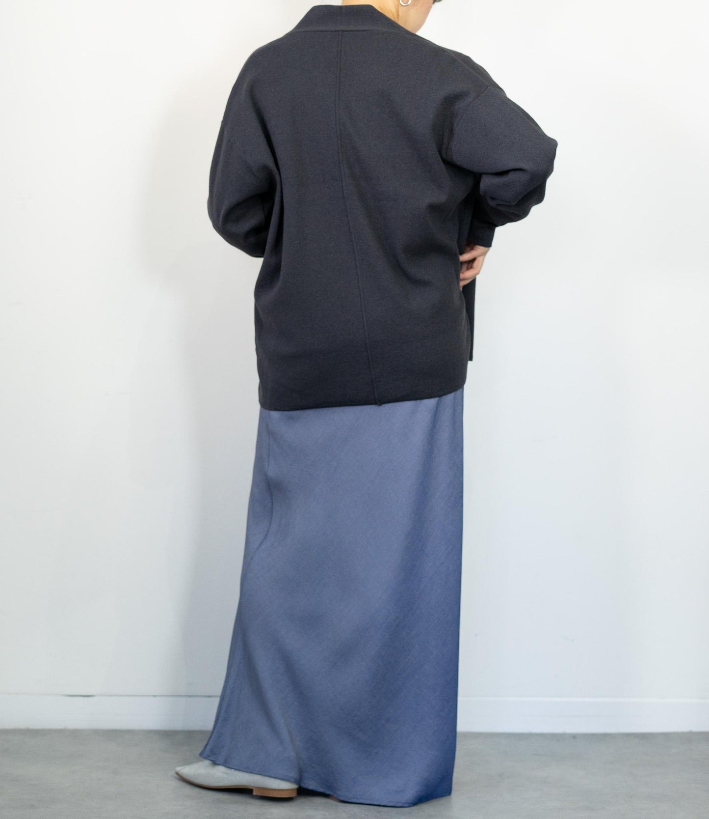 コットン着流しカーディガン