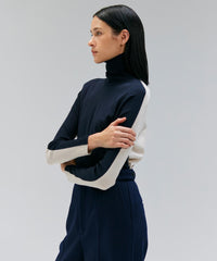 ブルー系・Navy × Bone5