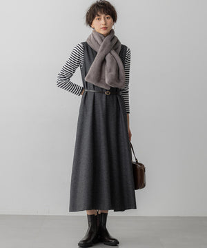 オーバルバックル ナロー ベルト