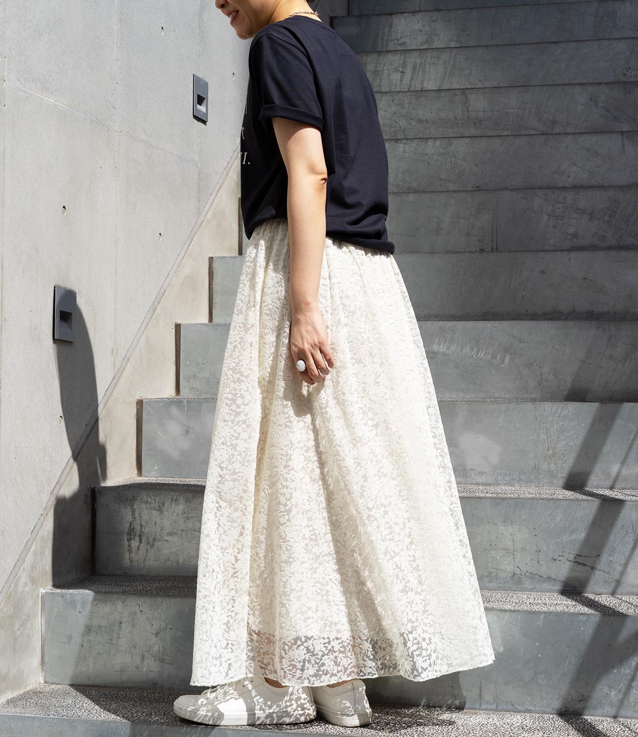 ドラマティックフロッキーギャザースカート