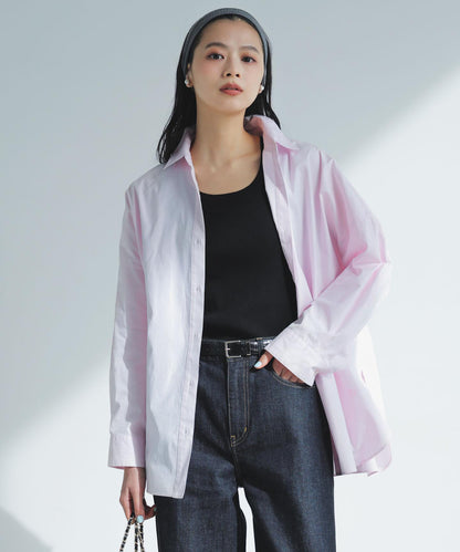 コットン オーバーシャツ