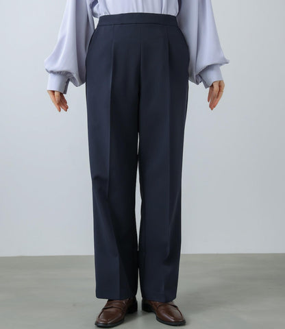 ストレッチストレートテーパードパンツ