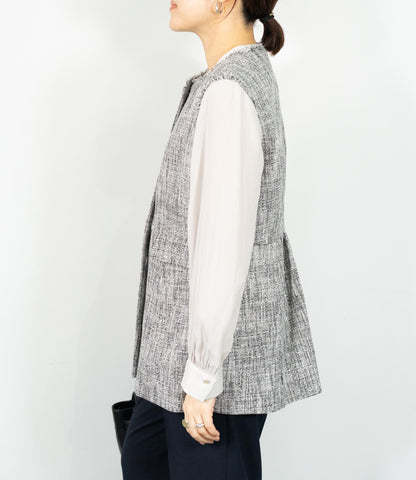 ファンシーメランジベスト