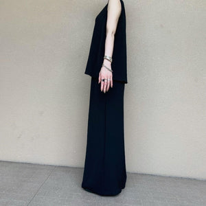 ノースリ ワイドスラックスセットアップ