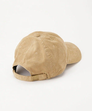 コーデュロイキャップ