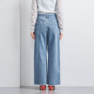 カットオフ デニムパンツ