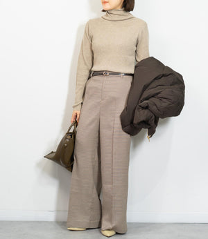 ラメタートルスリムニット