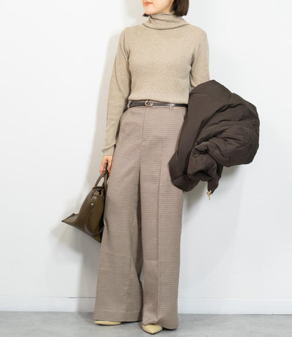 ラメタートルスリムニット