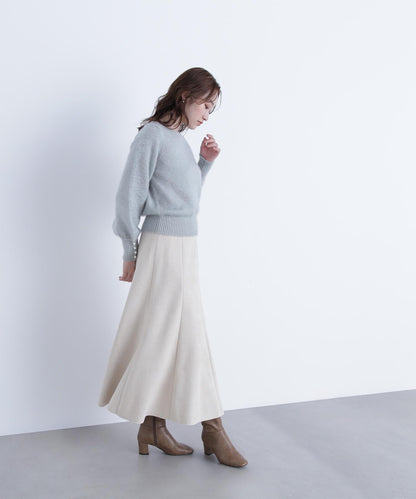 フェイクスエードシリーズ マーメイドスカート