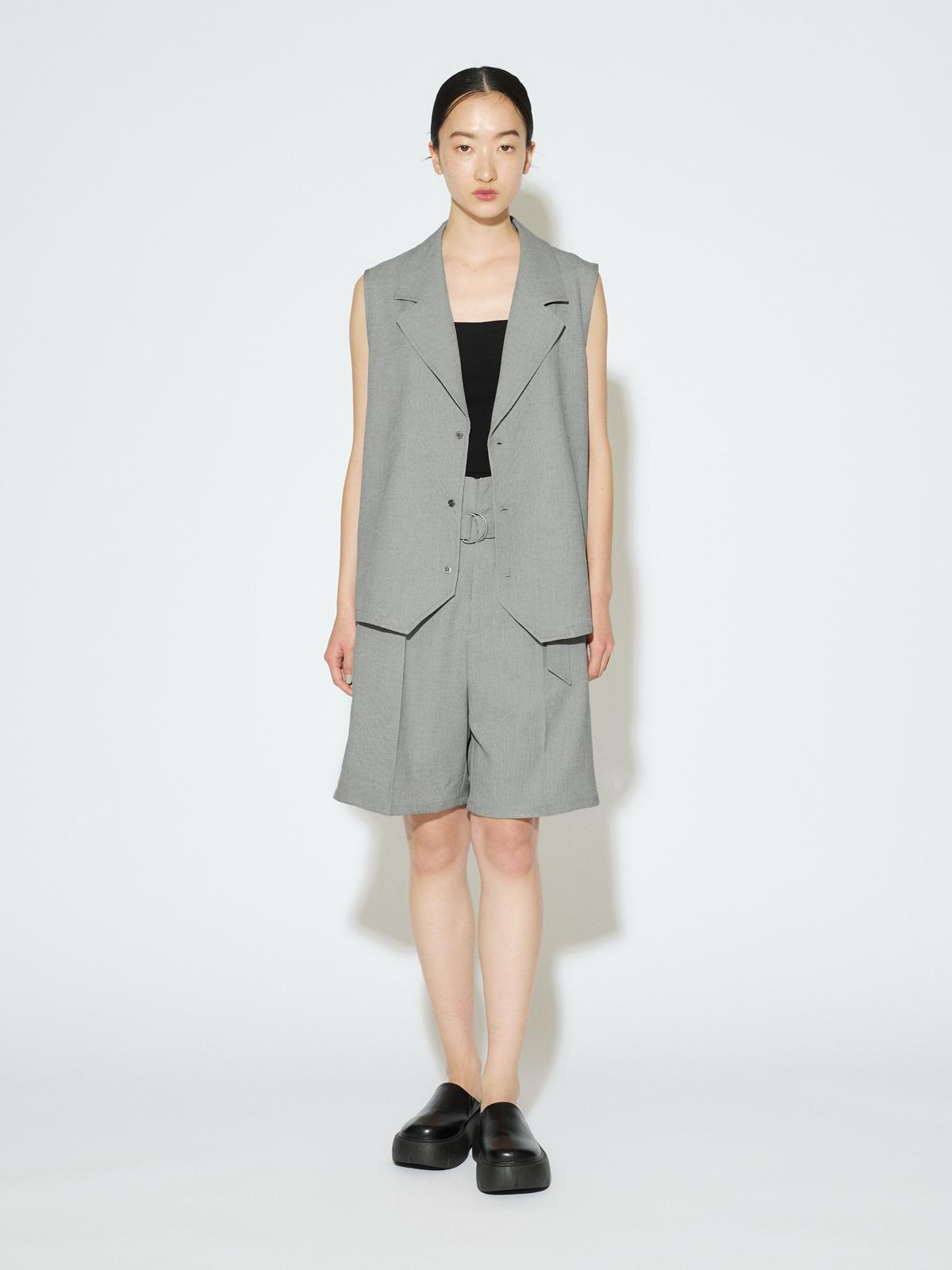 MIDIUMISOLID for Ladies テーラードジレ