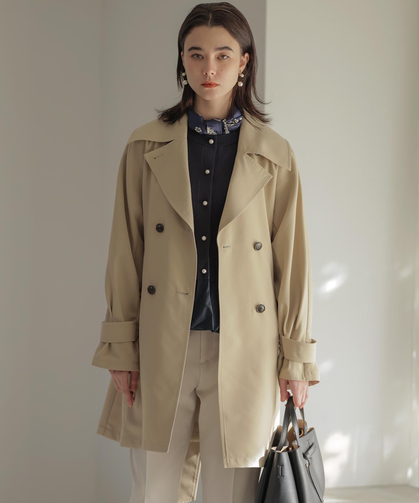 リラクシング トレンチコート