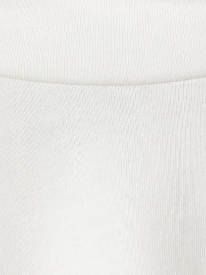 MidiUmi ハイネックフレアプルオーバー