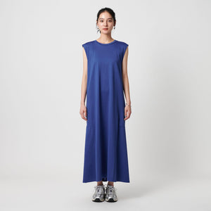 【WEB限定 Wardrobe DAILY MINIMAL】ティアード フレンチスリーブワンピース 接触冷感 吸水速乾