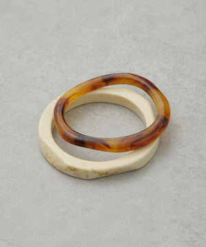 バイカラーコンビバングルセット