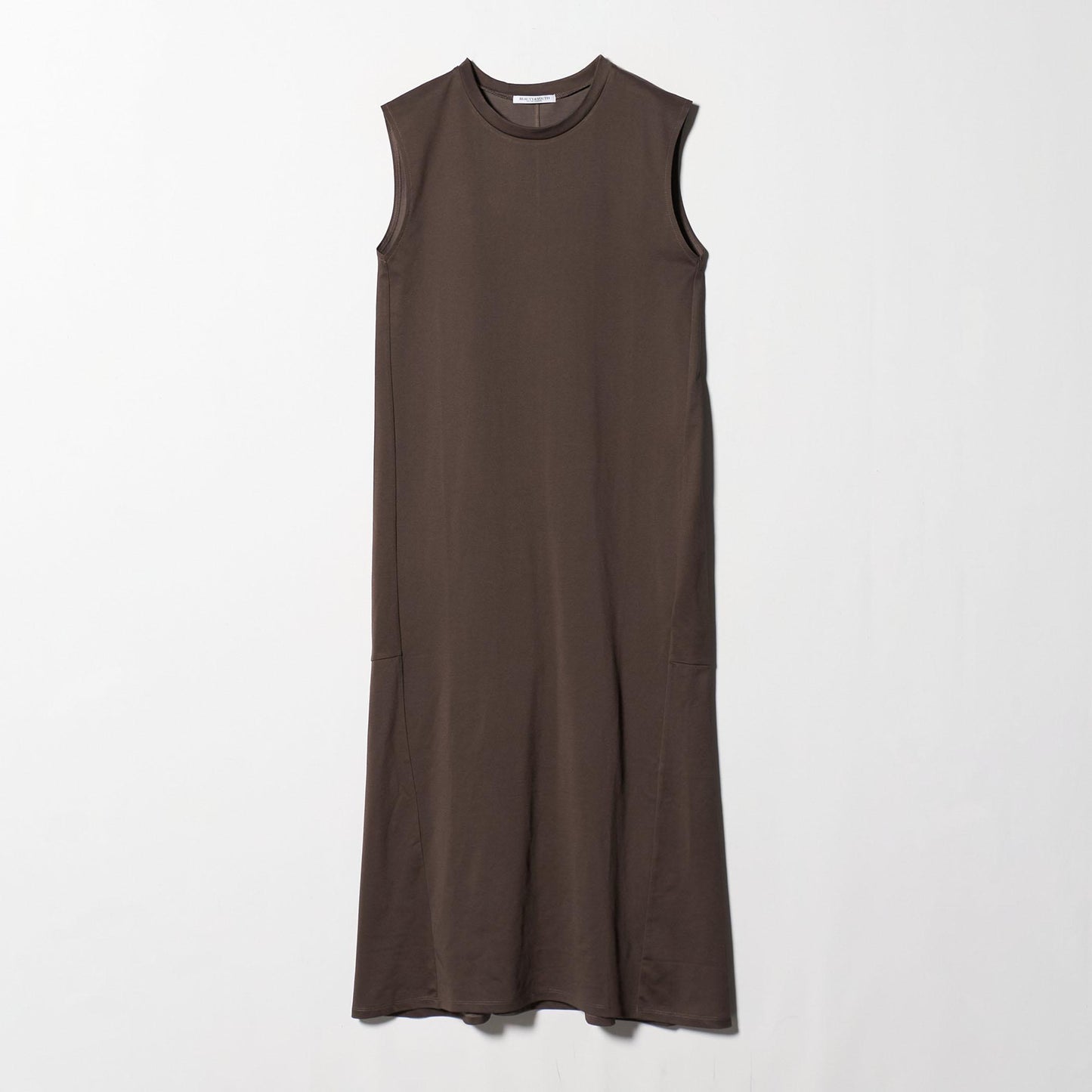 【WEB限定 Wardrobe DAILY MINIMAL】ティアード フレンチスリーブワンピース 接触冷感 吸水速乾