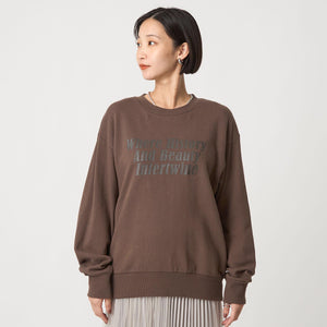 ミュージアム ロゴ スウェット プルオーバー