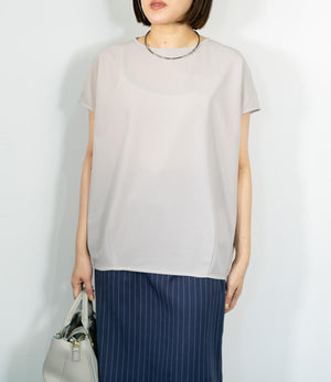 【10万人の正解シリーズ】コクーンシルエットボートネックカットソー