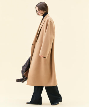 ZION / ウールロングチェスターコート