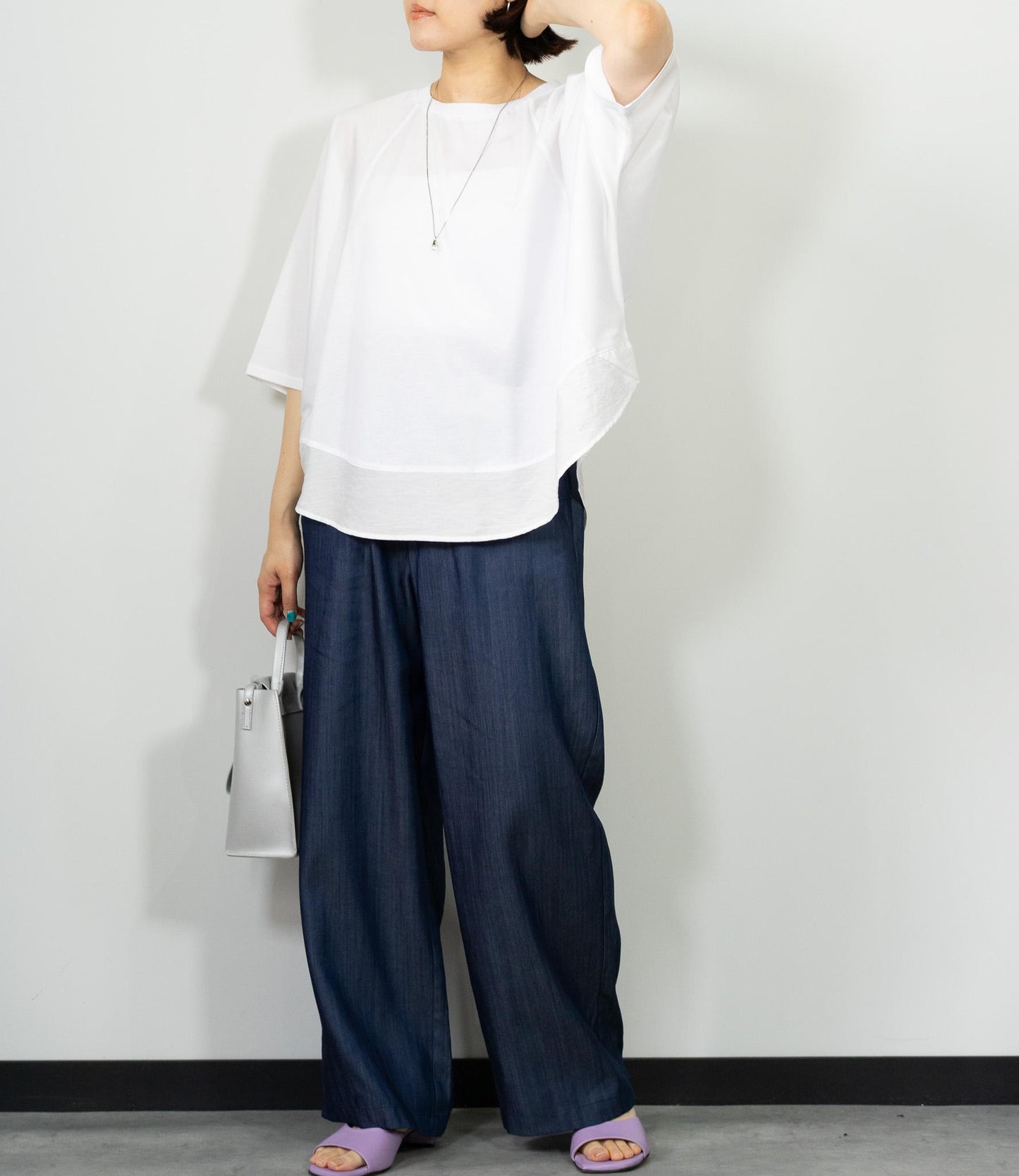 レイヤードオーバーTシャツ