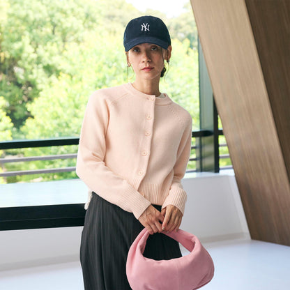 ウールニット ショートカーディガン