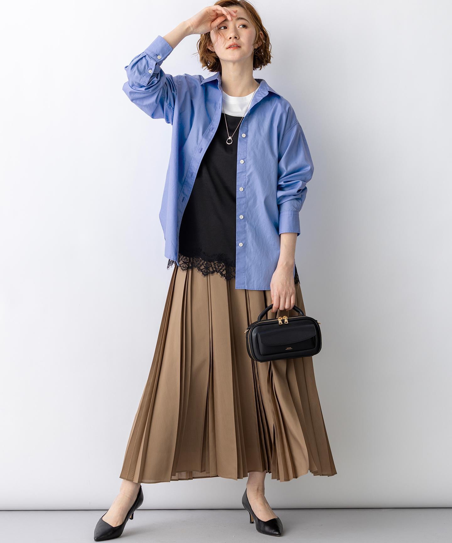 CANCLINI シャーティング ベーシックシャツ