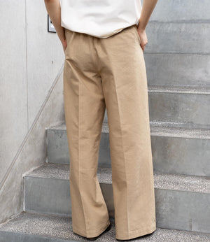 ウエストバイカラーポイントスラックス