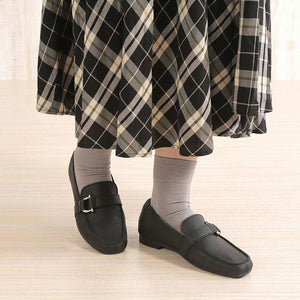 【防水】バックルモカローファー