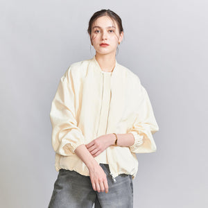 ナイロンツイル ジップブルゾン