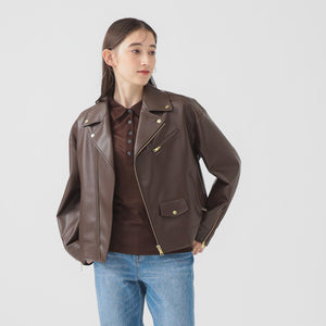 レザーライク ジャケット（S〜M）