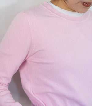 ソフトタッチクルーネックニット