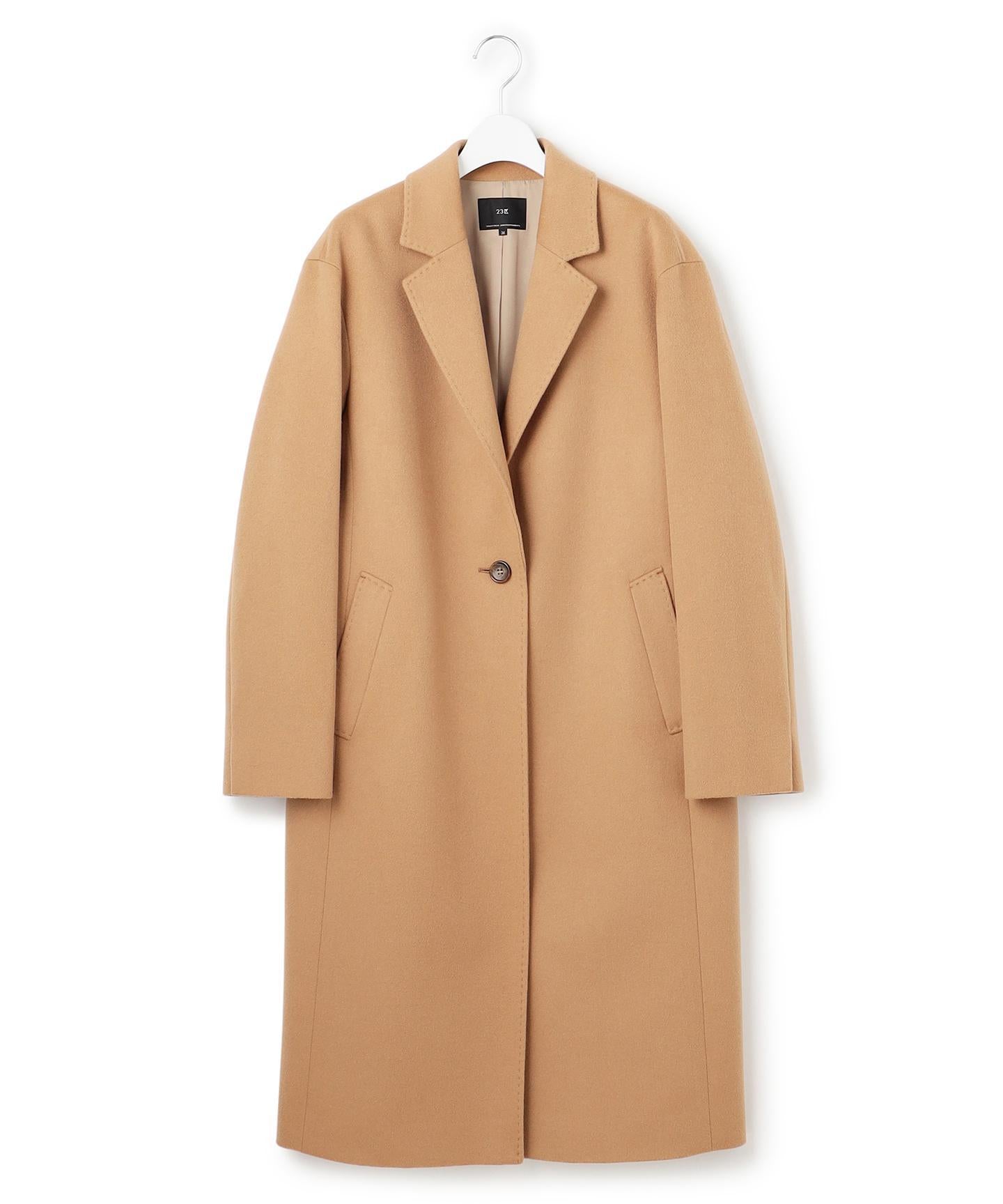 ウールカシミヤビーバー チェスター コート