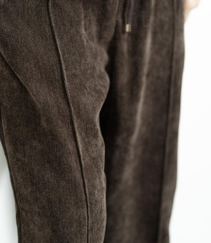 起毛ピンタックイージーパンツ