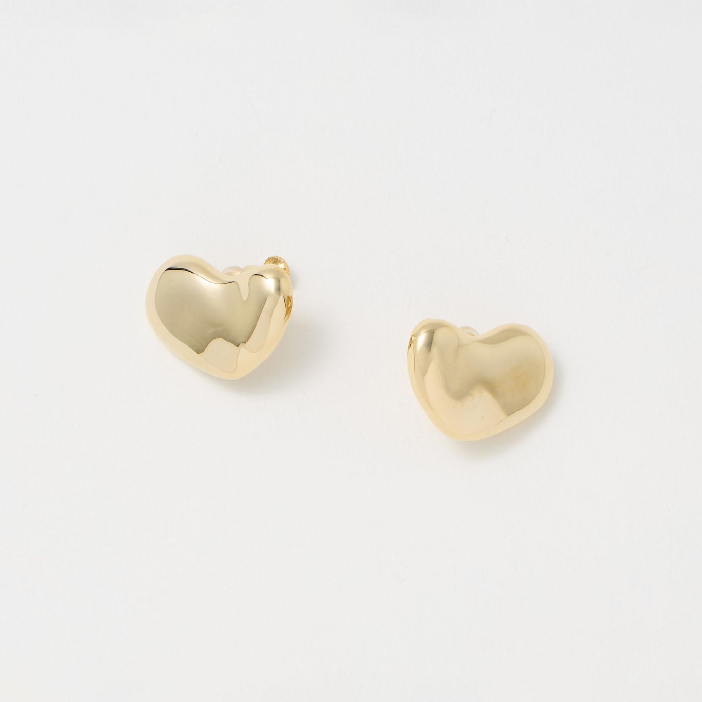 デフォームドハート イヤリング