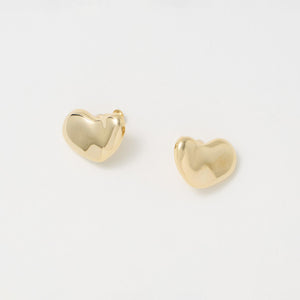 デフォームドハート イヤリング