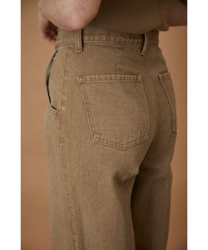 Low-waist-straight-denim