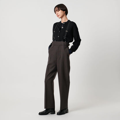 ガンクラブ チェック パンツ