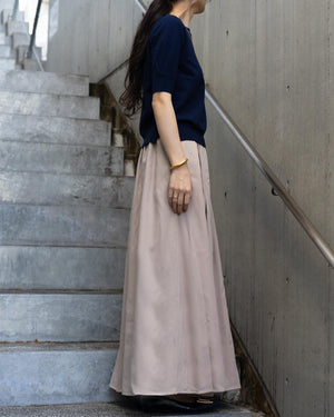 ボックスタックフレアスカート