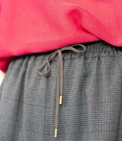 グレンチェックダイージーパンツ