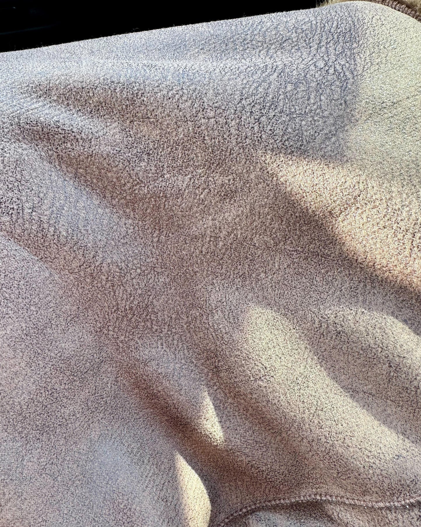 フェイクファーフードベスト