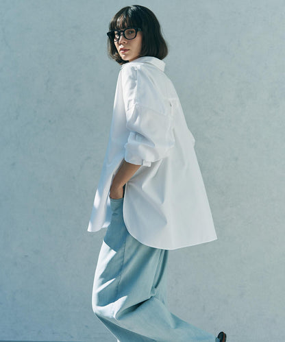 コットン オーバーシャツ