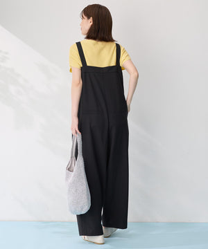 イージーケアライトストレッチサロペット