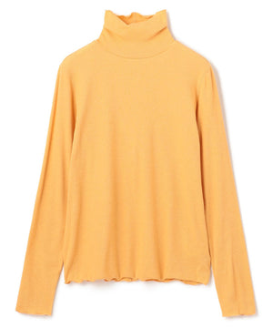 コットンカシミヤ タートルネックカットソー