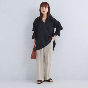 【結論シリーズ】ニーハイフレアパンツ［size SHORT/TALLあり］