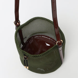 メッシュ ワンハンドル バッグ