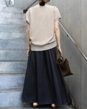ボックスタックフレアスカート